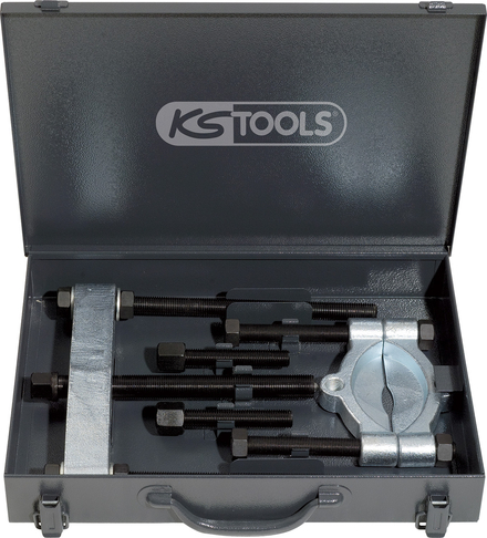 Coffret de décolleur de roulements Diam. 12 - 75 mm avec potence KS TOOLS - 605.0002