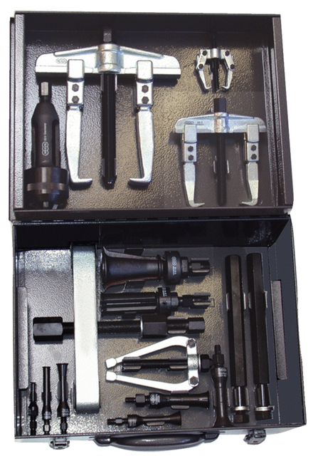 Coffret d'extracteurs prise intérieure - extérieure Diam. 10 - 45 mm - 10 pcs KS TOOLS - 660.0022