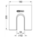 Plaque de prismes Ø 62,0 mm KSTOOLS - 7001739
