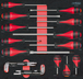Module de vissage, 28 pièces KS TOOLS - 712.5028