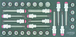 Module de douilles tournevis ULTIMATE® 1/2'', 32 pièces KS TOOLS - 713.5009