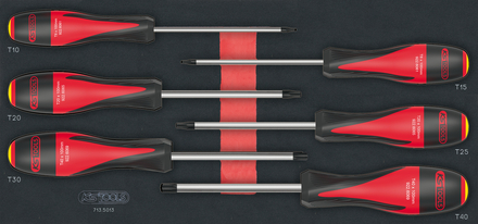 Module de tournevis ULTIMATE® TORX®, 6 pièces KS TOOLS - 713.5013