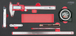 Module d'outils de mesure, 7 pièces KS TOOLS - 713.8007