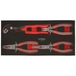 Composition d'outils spéciale roue pour servante, 60 pièces KSTOOLS - 7140060