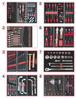 Composition d'outils PL 8 tiroirs pour servante, 354 pièces KS TOOLS - 714.0330
