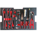 Module de vissage et pinces pour boites de transport SCM, 28 pièces KSTOOLS - 716.0028