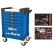 Servante ULTIMATE bleue 7 tiroirs équipée de 184 outils KS TOOLS - 804.7184