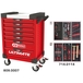 Servante ULTIMATE rouge 7 tiroirs équipée de 114 outils KS TOOLS - 809.7114