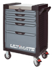 Servante ULTIMATE noire et grise, 5 tiroirs KS TOOLS - 816.0005