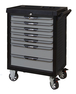 Servante ULTIMATE grise et noire 7 tiroirs équipée de 429 outils KS TOOLS - 816.7425