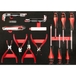 Servante d'atelier RACING KSTOOLS 5 tiroirs + composition 264 pièces - 8555134