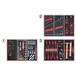 Servante d'atelier RACING KSTOOLS 7 tiroirs équipée de 158 outils - 8557158