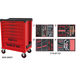 Servante RACING 7 tiroirs équipée de 173 outils KSTOOLS - 855.7173