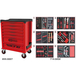 Servante RACING 7 tiroirs équipée de 202 outils KSTOOLS - 855.7202