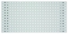 Tableau d'accroche pré-percé 1000 X 450 mm KS TOOLS - 860.0890
