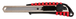 Cutter universel à manche bi-matière à retour de lame automatique, 18mm- L.190mm KS TOOLS - 907.2141