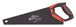 Scie égoine travaux de precision 400mm, 3 angles de coupe 11TPI, poignée bi-mat. KS TOOLS - 907.2501
