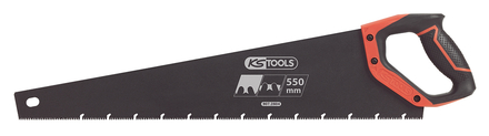 Scie egoine coupe du plâtre 550mm, 3 angles de coupe 9TPI, poignée bi-matière KS TOOLS - 907.2504