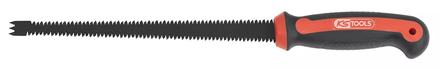 Scie couteau, découpe forme dans le plâtre 250mm, denture 7TPI , poignée bi-mat. KS TOOLS - 907.2506
