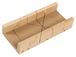 Boite à onglet bois 350x120x50mm KS TOOLS - 907.2513