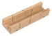 Boite à onglet bois 300x54x36mm FSC 100% KS TOOLS - 907.2514