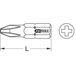 Boite de 5 embouts de vissage INOX PHILLIPS 1/4