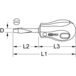 Tournevis ERGOTORQUE® tom pouce Fente, 6 mm KSTOOLS - 9111141