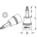 Douille tournevis ULTIMATE POZIDRIV® 1/4'', L.37 mm - PZ0 KSTOOLS - 9111483