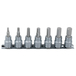 Rail de 7 douilles tournevis 6 pans ULTIMATE 1/4'', 2,5 - 8 mm KSTOOLS - 911.1544