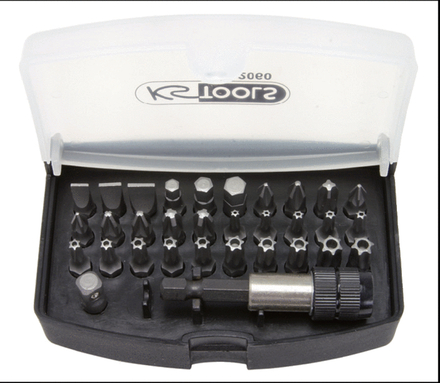 Jeu de 32 embouts de vissage, 1/4'' KS TOOLS - 911.2060