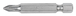 Boîte de 5 embouts de vissage PHILLIPS®, L.50 mm - 1/4'' - PH1 KS TOOLS - 911.2211