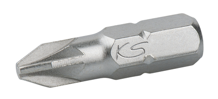 Boîte de 5 embouts de vissage POZIDRIV®, L.25 mm - 1/4'' - PZ3 KS TOOLS - 911.2226