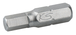 Boîte de 5 embouts de vissage 6 pans, L.25 mm - 1/4'' - 8 mm KS TOOLS - 911.2271
