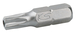 Boîte de 5 embouts de vissage TORX® percé, L.25 mm - 1/4'' - T7 KS TOOLS - 911.2274