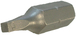 Embout de vissage 4 pans, L.25 mm - 1/4'' - #1 KS TOOLS - 911.3004