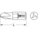 Boîte de 5 embouts de vissage TRIWING®, L.25 mm - 1/4'' - #2 KSTOOLS - 9113628