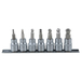 Rail de 7 douilles tournevis 6 pans sphérique ULTIMATE® 3/8'' KSTOOLS - 911.3922