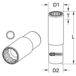 Douille à bougie spéciale à parois fines, 14 mm KSTOOLS - 9113991