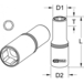 Douille longue 3/4'' 6 pans – 19 mm KSTOOLS - 9114142
