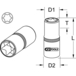 Douille ULTIMATE TORX® 1/4'', E12 KSTOOLS - 9114352