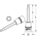 Douille tournevis 6 pans à tête sphérique ULTIMATE 1/2'', L.200 mm - 14 mm KSTOOLS - 9115319