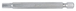 Boîte de 5 embouts de vissage 6 pans percé, L.75 mm - 1/4'' - 6 mm KS TOOLS - 911.7715