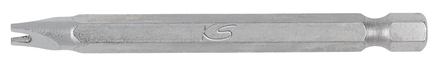 Boîte de 5 embouts de vissage SPANNER®, L.75 mm - 1/4'' - 4 mm KS TOOLS - 911.7723