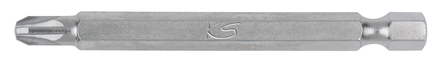 Boîte de 5 embouts de vissage POZIDRIV®, L.75 mm - 1/4'' - PZ3 KS TOOLS - 911.7729