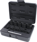 Coffret de douilles à chocs spéciales 3/8'', 10 à 19 mm, 10 pcs KS TOOLS - 913.3855