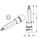 Douille tournevis ULTIMATE POZIDRIV® 1/2'', L.110 mm - PZ4 KSTOOLS - 9171305