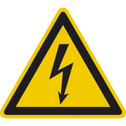 Panneau travaux sur véhicules hybrides et électriques : Tensions électriques KSTOOLS - 917.3898