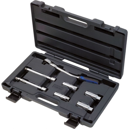 Coffret de douilles - 3/8''- spéciales démontage bougies - CHROMEplus - 7 pcs KSTOOLS - 9180607
