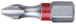 Boite de 5 embouts de vissage à code couleur TORSIONpower®, L. 25 mm - 1/4'' - PHILLIPS®, PH2 KS TOOLS - 918.3111
