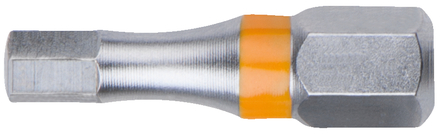 Boite de 5 embouts de vissage à code couleur TORSIONpower®, L. 25 mm - 1/4'' - 6 pans, 5 mm KS TOOLS - 918.3416